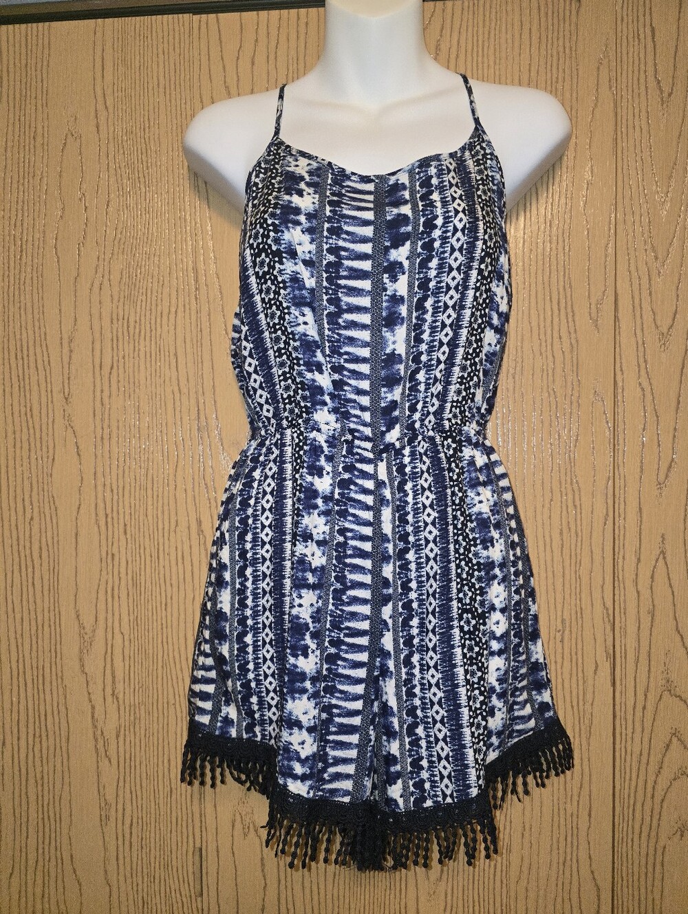 4/$25 ShoSho Blue Romper M